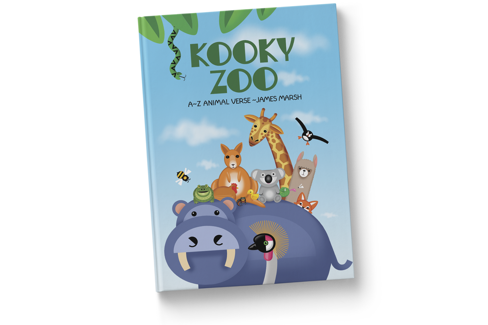 childrens animal book cover